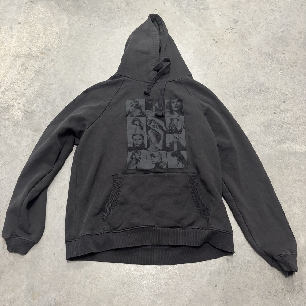 Taylor Swift Dark Grey Eras Tour Hoodie Sweatshirt